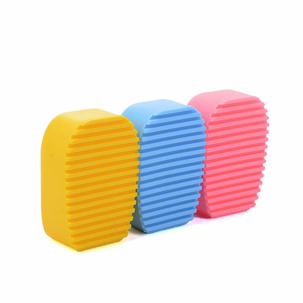 Flexible Silicone Anti Skid Washing Brush Cute Scrub Washboard Cleaning