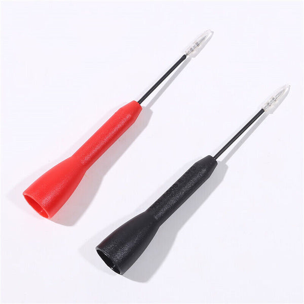 Universal Multimeter Test Lead Probes Insulated Piercing Needle Micro Pins AUS