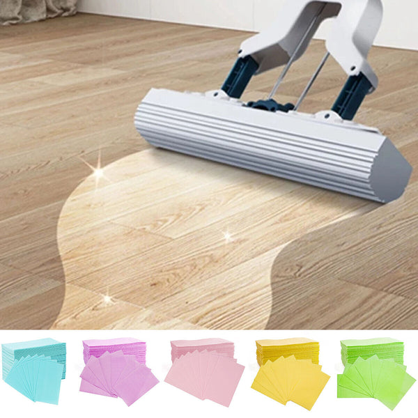 10X Floor Cleaning Sheet Dissolving Cleaning of floor tiles Deep-Cleansing  A