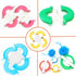 4 Sizes Knitting Loom Wool Tools Ball Weaver Needle Pompom Maker Pompom Maker