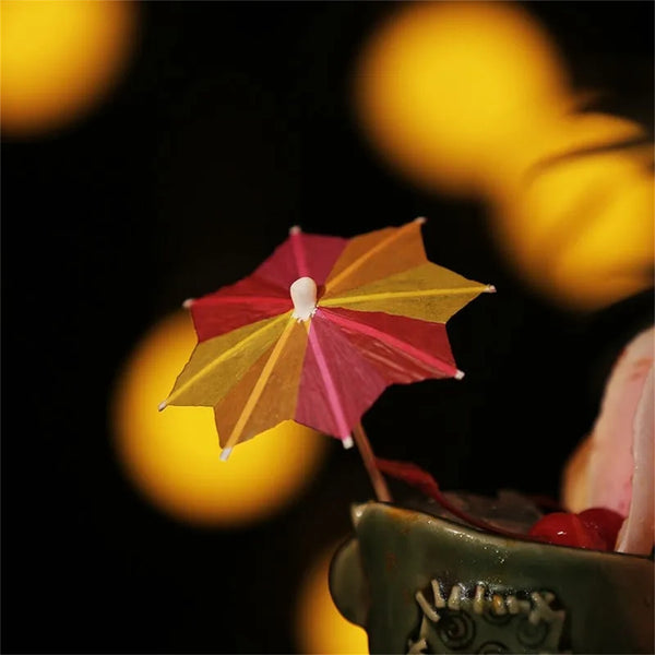 500PCS Cocktail Umbrella Picks Drink Decorations Paper Parasol Party Picks