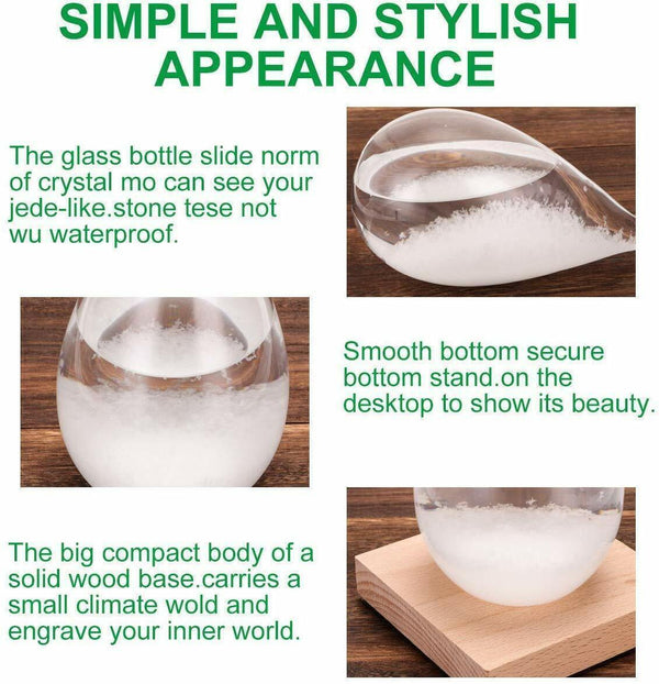 Storm Glass Weather Weather Glass Predictor Home Décor Forecaster Unique Office