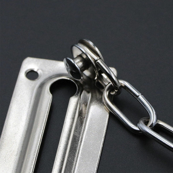 Security Sliding Guard Latch Stainless Office Home Door Chain Fastener Lock