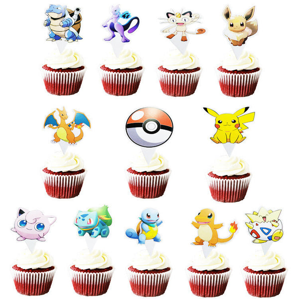 Pikachu Party Set Party Supplies Pokemon Kids Birthday Decoration