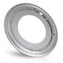 2PCS 12 Inch Lazy Susan Turntable Bearing Rotating Swivel Plate Heavy Duty Silver
