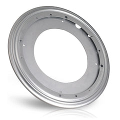2PCS 12 Inch Lazy Susan Turntable Bearing Rotating Swivel Plate Heavy Duty Silver