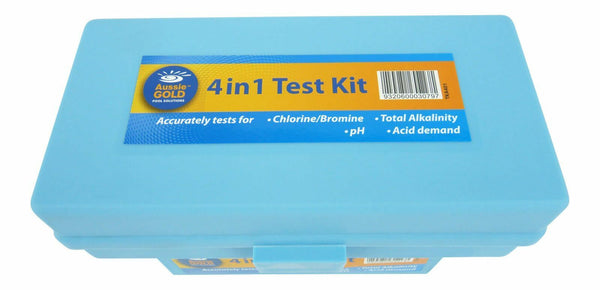 4 in 1 Test Kit Professional Pool & Spa Water Test Kit Chlorine/Bromine PH TA 9320600030797