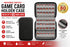 Nintendo Switch Game Card Holder Case 80 Slot Travel Storage Bag Hard Shell