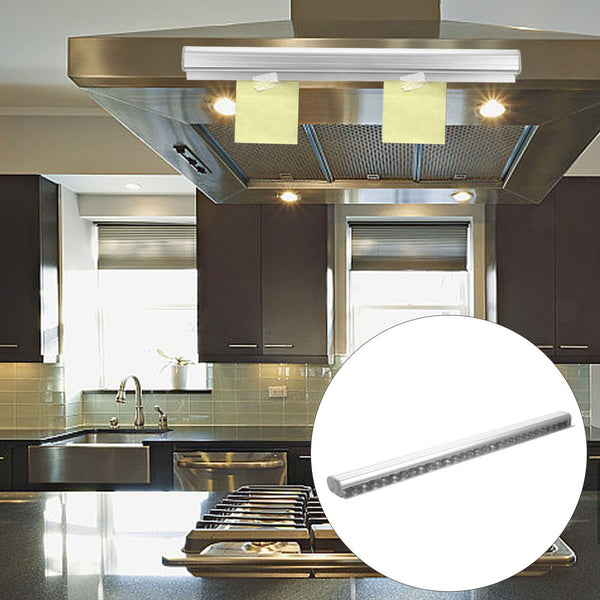 50cm Aluminum Ticket Holder Check Rack | Self-Adhesive Restaurant Order Receipt Rail