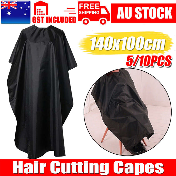 Hair Cutting Capes Salon Barber Apron Hairdressing Cloth Gown Waterproof Coat AU