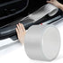 2X Car Door Sill Protector Edge Sticker Carbon Fiber Rubber Bumper Guard Strip