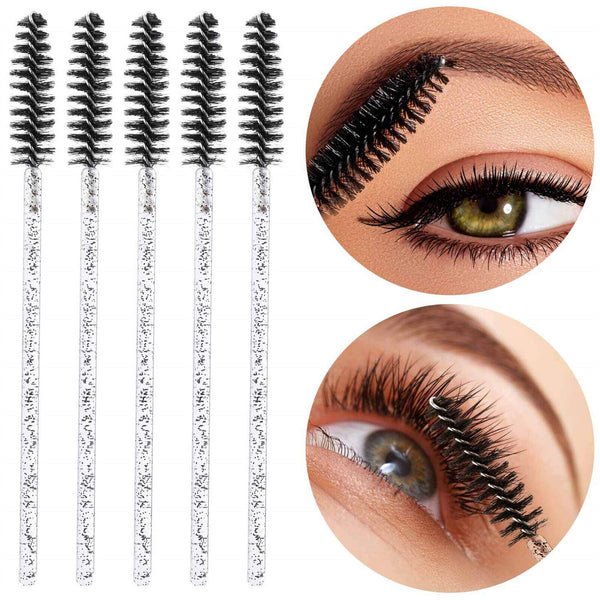 200PCSx Disposable Mascara Wands Eyelash Brushes Applicator Lash Extension Brush