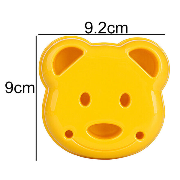Bear Cake Maker Mould Bread Cookie Toast Sandwich Bento Tool DIY Cutter Mold