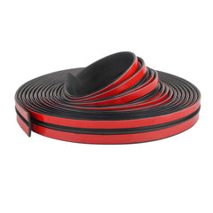 3 Pack 5M Car Window Trim Rubber Seal Strip – Self Adhesive Weatherstrip for Windshield and Door Sealing