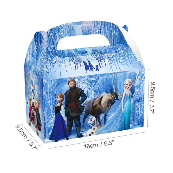 12PCS Frozen Paper Candy Gift Box Party Supplies Birthday Decoration