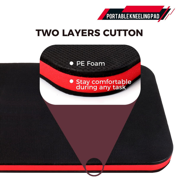 Extra Thick Kneeling Pad with Carry Handle | Portable EVA Garden & Work Knee Cushion