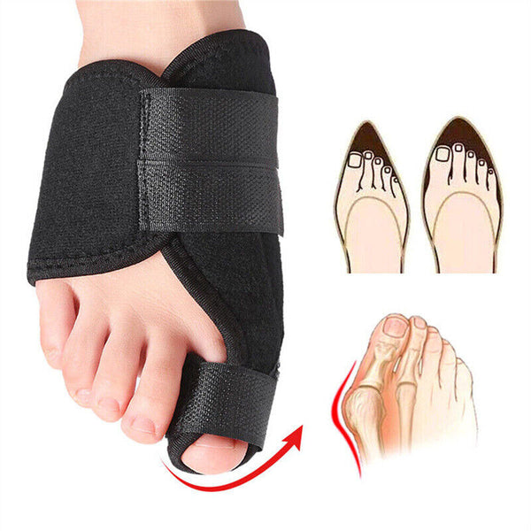 Toe Splint Corrector Strap Orthopedic Hallux Valgus Bunion Straightener Support