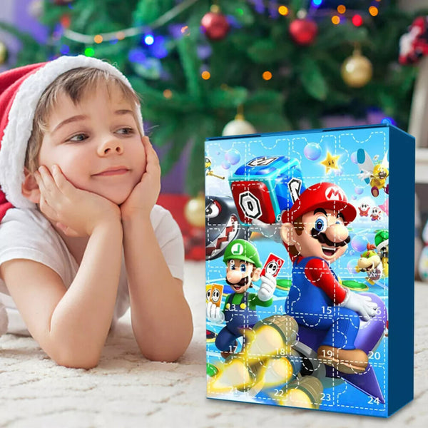 Christmas Advent Calendar 24Days Super Mario Toy Story WWE Blind Box Toy Gift AU