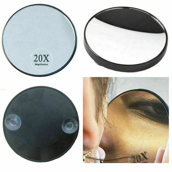 5/10/15X Magnifying Makeup Mirror Cosmetic Beauty Compact Shaving Round Suction