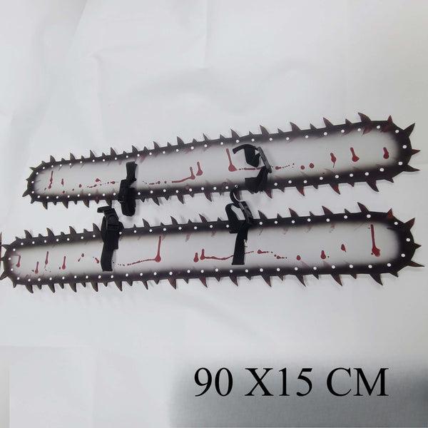 Large chainsaw arms pair, 90 x 15 cm