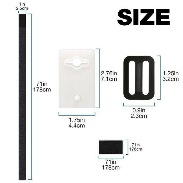 Pool Cover Roller Attachment Straps Kit 8PCS for Swimming Solar Pool Stock AU