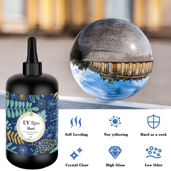 Hard UV Resin Glue Crystal Clear DIY Jewelry Casting Resin