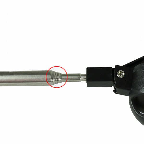 2M Scoop Pick Up Telescopic Golf Ball Retriever Stainless Steel Saver Shaft Tool
