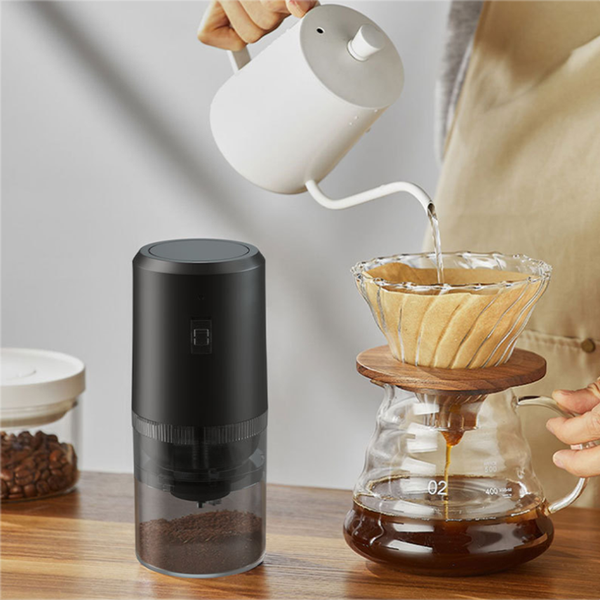 Electric Coffee Grinder Grinding Mill Bean Nut Spice Herbs Blender Machine USB