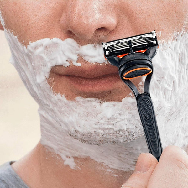 Fusion 5 Compatible Razor Blades Refills with Handle 5 Layer Shaving Cartridges