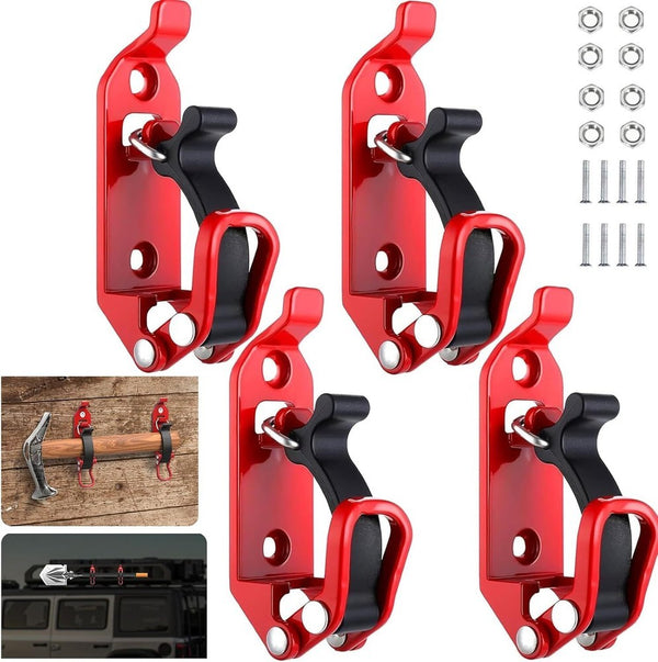 Shovel Mount Heavy Duty Quick Release Axe Holder Mount Kits for Roof Rack