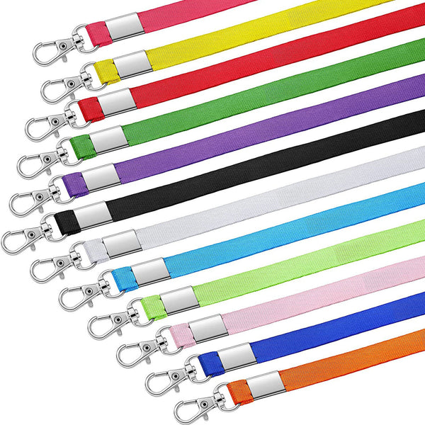 7X Lanyard ID Key Holder Badge Card Clip Name Tag Ring Case Pocket Neck Strap AU