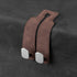 1/2PCS Car Seat Headrest Hooks Leather Backseat Organizer Bag Purse Hanger Universal
