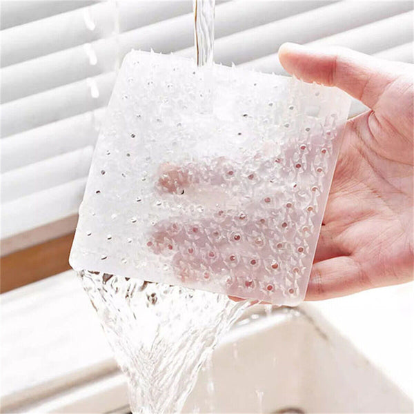 5X Fruit And Vegetable Cleaning Brush Bendable Sink Board Gap Brush Tools  A