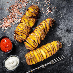 Potato Twister Tornado Slicer Spiral Chips Maker Manual Vegetable Cutter Machine