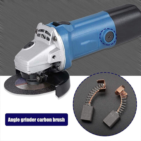 2pc Carbon Motor Brushes 5x 8x 12mm Spare Part Angle Grinder Replacement Repair