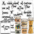 336 Waterproof Pantry Labels Stickers Self Adhesive Kitchen Food Label Stickers
