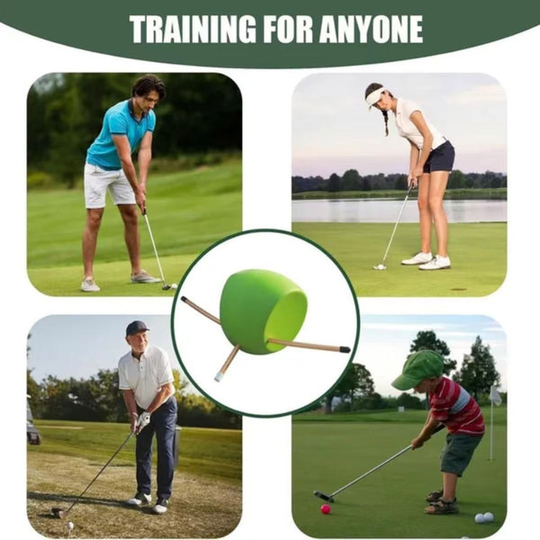 Golf Swing Training Aid Practice Trainer Indoor Outdoor Golf Training Tool