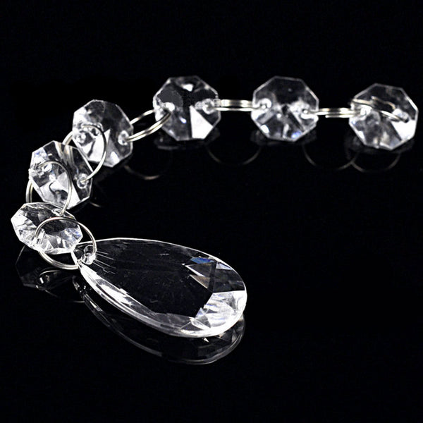 Hanging Bead Curtain Bead Acrylic Crystal Chandelier Pendants Parts Beads Weddin