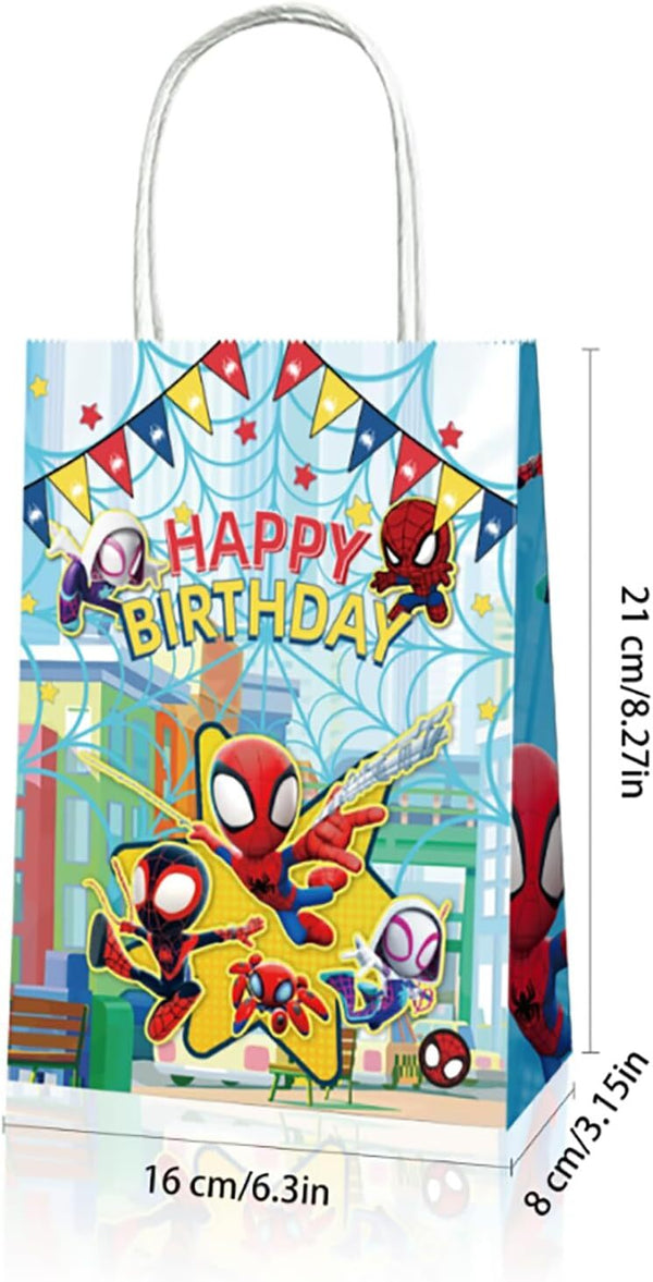 Spiderman And His Amazing Friends Tableware Party Supplies Birthday Decoration