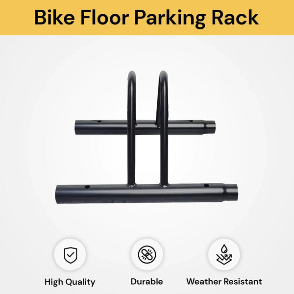 New Bike Floor Parking Rack Steel Bicycle Storage Holder Cycling Portable Stand