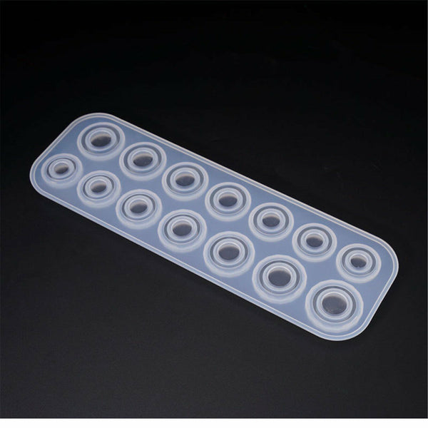 Ring Silicone Pendant Mold Jewellry Making Resin Mould Epoxy Casting Craft DIY A