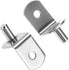 100 Pack 5mm Shelf Pegs L Shaped Shelf Support Pins – Nickel Plated Metal Shelf Studs for Cabinets and Shelves