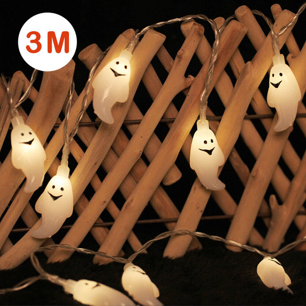 Christmas Light-Up Ghost Outdoor Garden Decoration Horror Props Decor Hallowmas