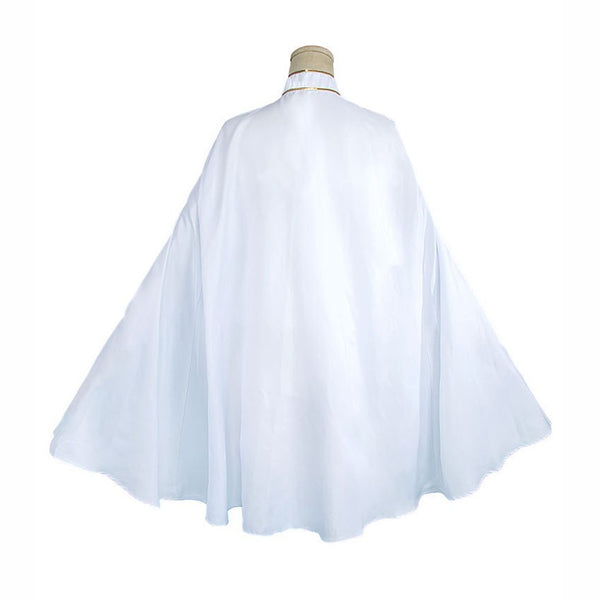 Sayaka Miki cosplay costume white cape back view – Madoka Magica