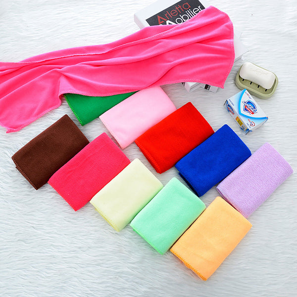 UP 500X Microfibre Cloth Rag Car Kitchen Glass Cleaning Towel Washing Towel Bulk