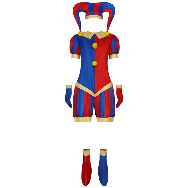 Jester jumpsuit collar detail