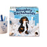 Naughty dachshunds 2027 wall calendar, 20 x 20 cm, standing on a white background