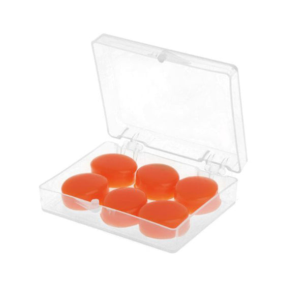 3 Pairs Soft Silicone Ear Plugs Comfortable Adjustable Sleep Anti Snore Moldable