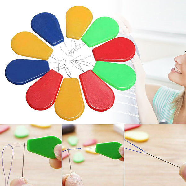 Needle Threader Threading Hand Threading Simple DIY Small Sewing Tools NEW
