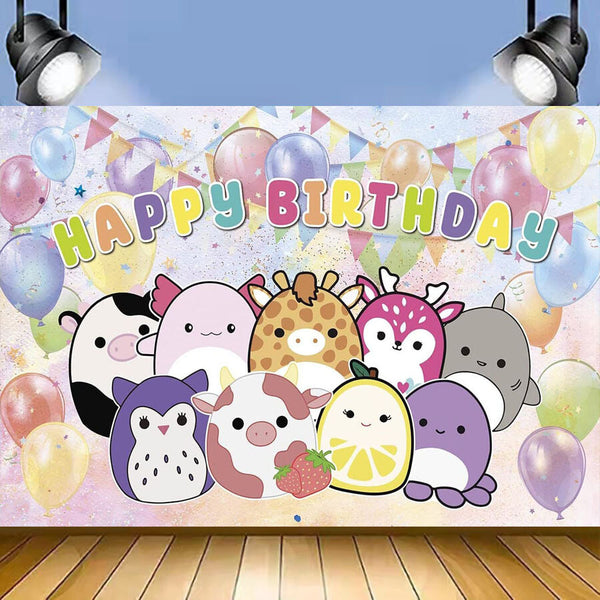 Kids pastel party cups for birthday table